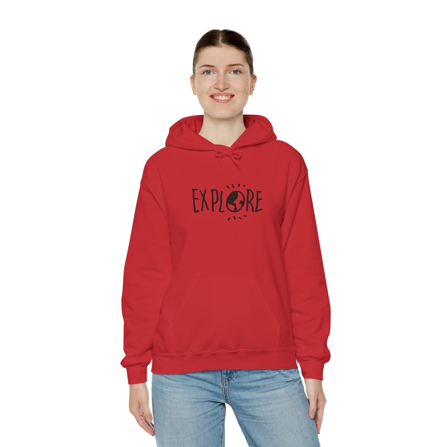 Explore Hoodie – Adventure Graphic Sweatshirt, Unisex Outdoor Hoodie