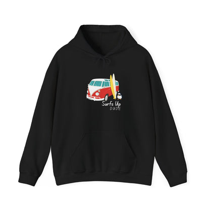 Surfs Up Dude. Unisex Heavy Blend™ Hooded Sweatshirt