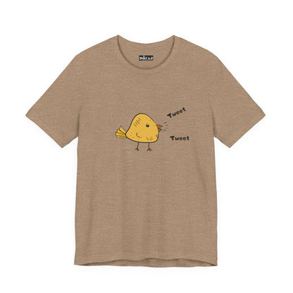 Tweet. Tweet.  Unisex Short Sleeve Tee