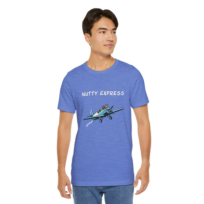 Nutty's Express Delivery. Always On-Time. Unisex Jersey Short Sleeve Tee