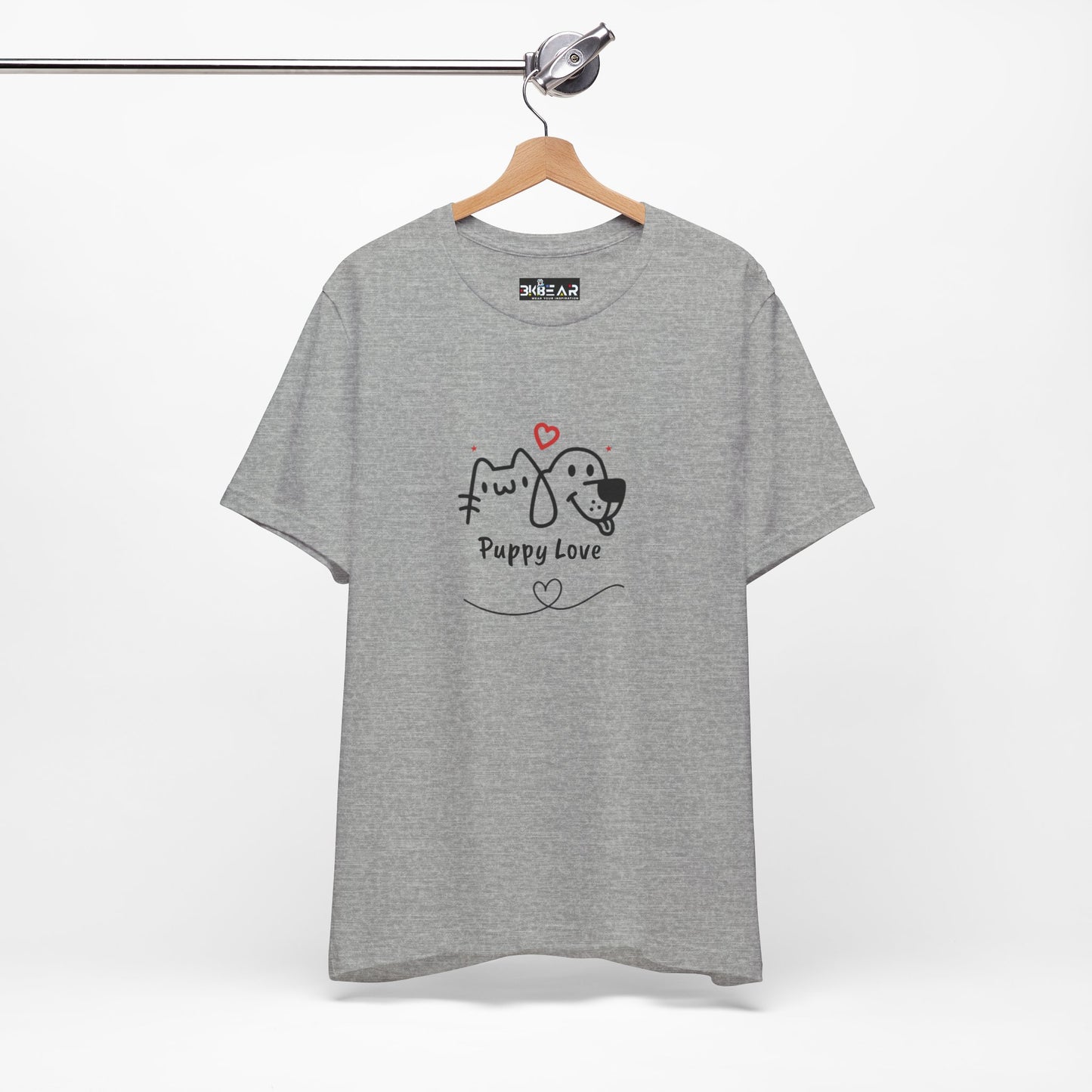 Puppy Love. Unisex Jersey Short Sleeve Tee