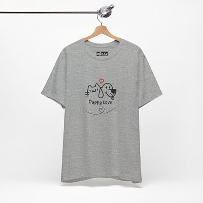 Puppy Love. Unisex Jersey Short Sleeve Tee