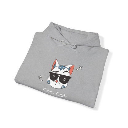 Coco The Coolest Cat I Know. Unisex Hooded Sweatshirt.