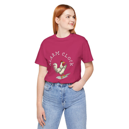Alarm Clock. Unisex Jersey Short Sleeve Tee