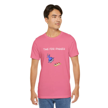 Time For Dinner. Unisex Jersey Short Sleeve Tee