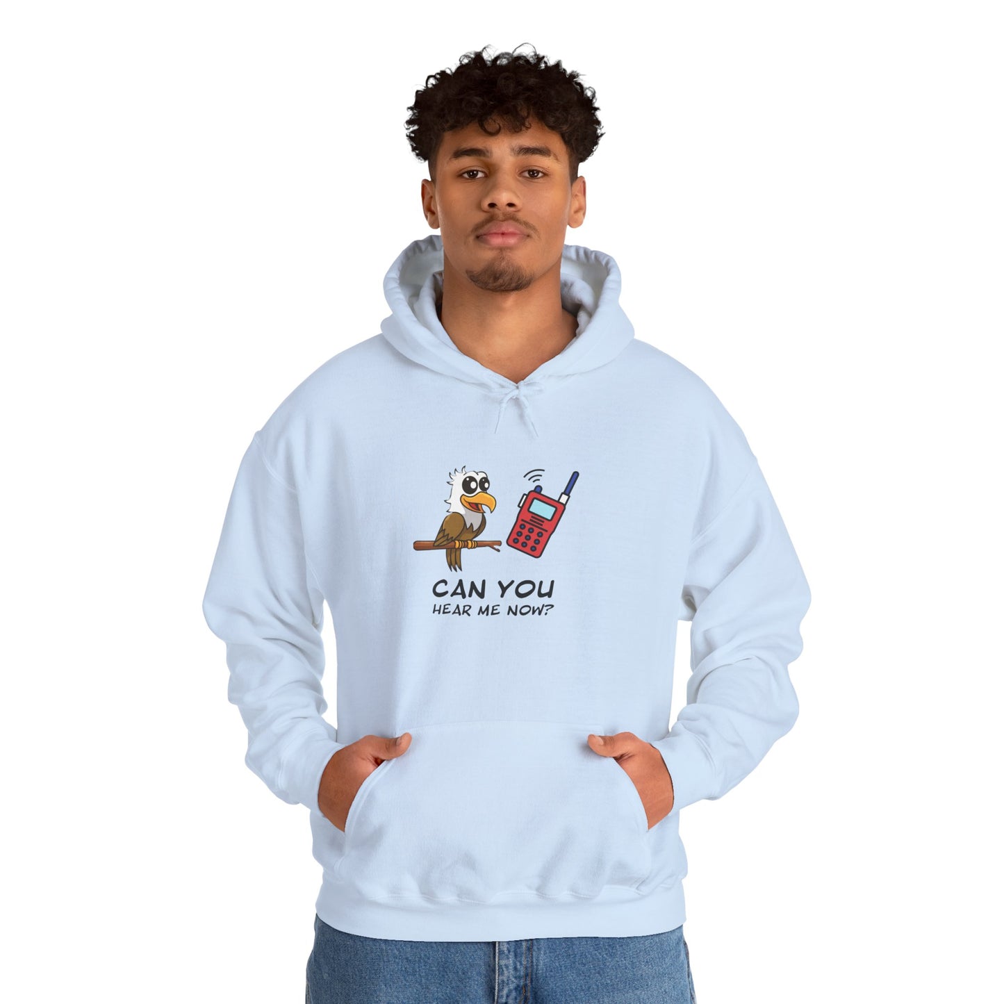 Owl Graphic Sweatshirt – Can You Hear Me Now? Bird on a Mission