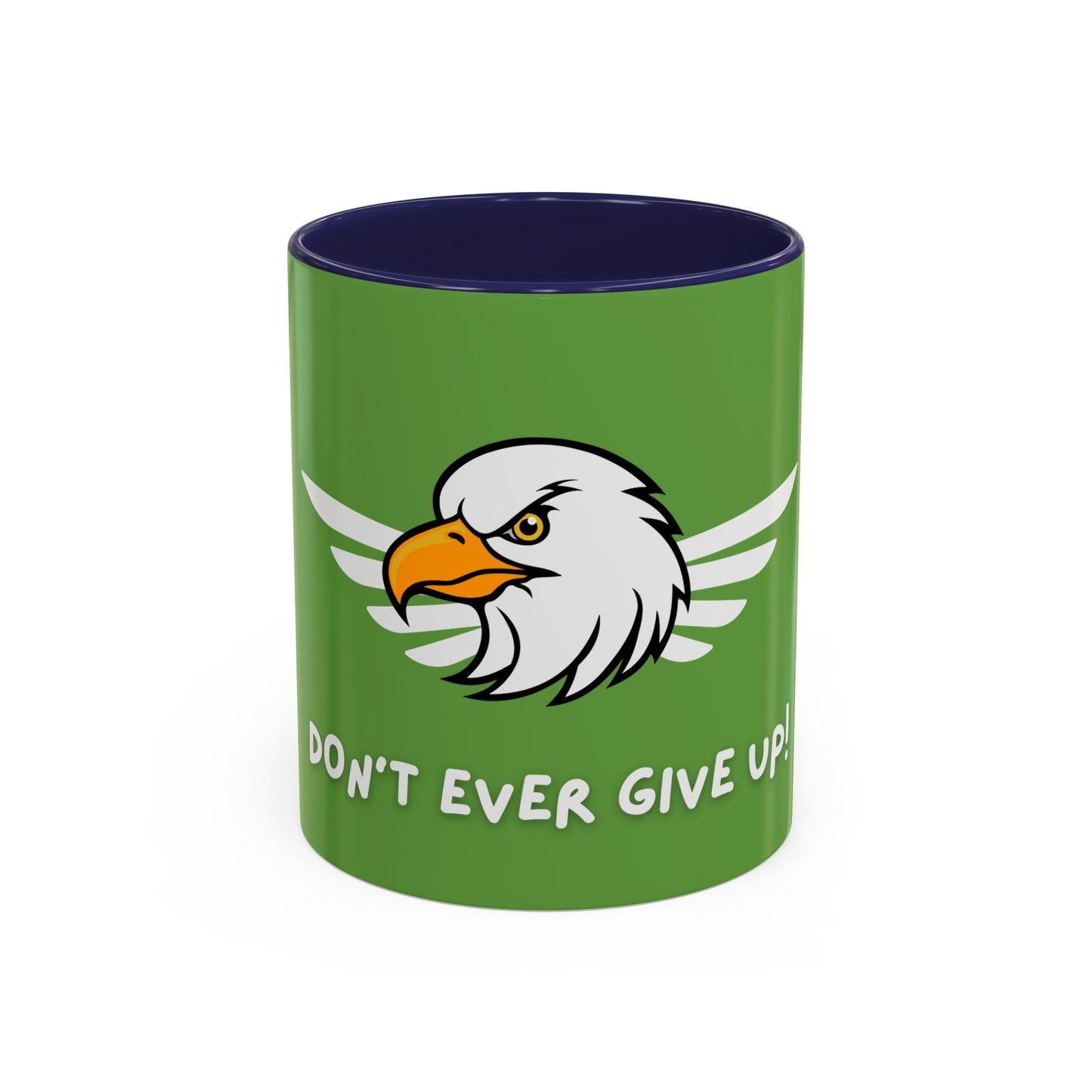 Don't Ever Give Up! Time Coffee Mug, 11oz