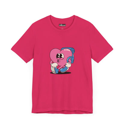 Health Heart. Unisex Jersey Short Sleeve Tee