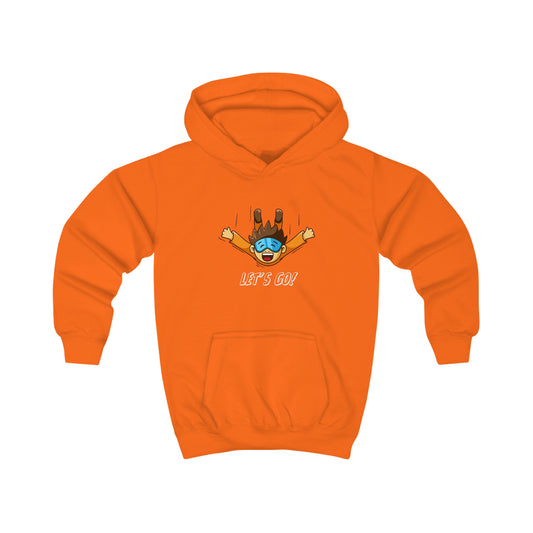 Let's Go Sky Diving. Kids Hoodie