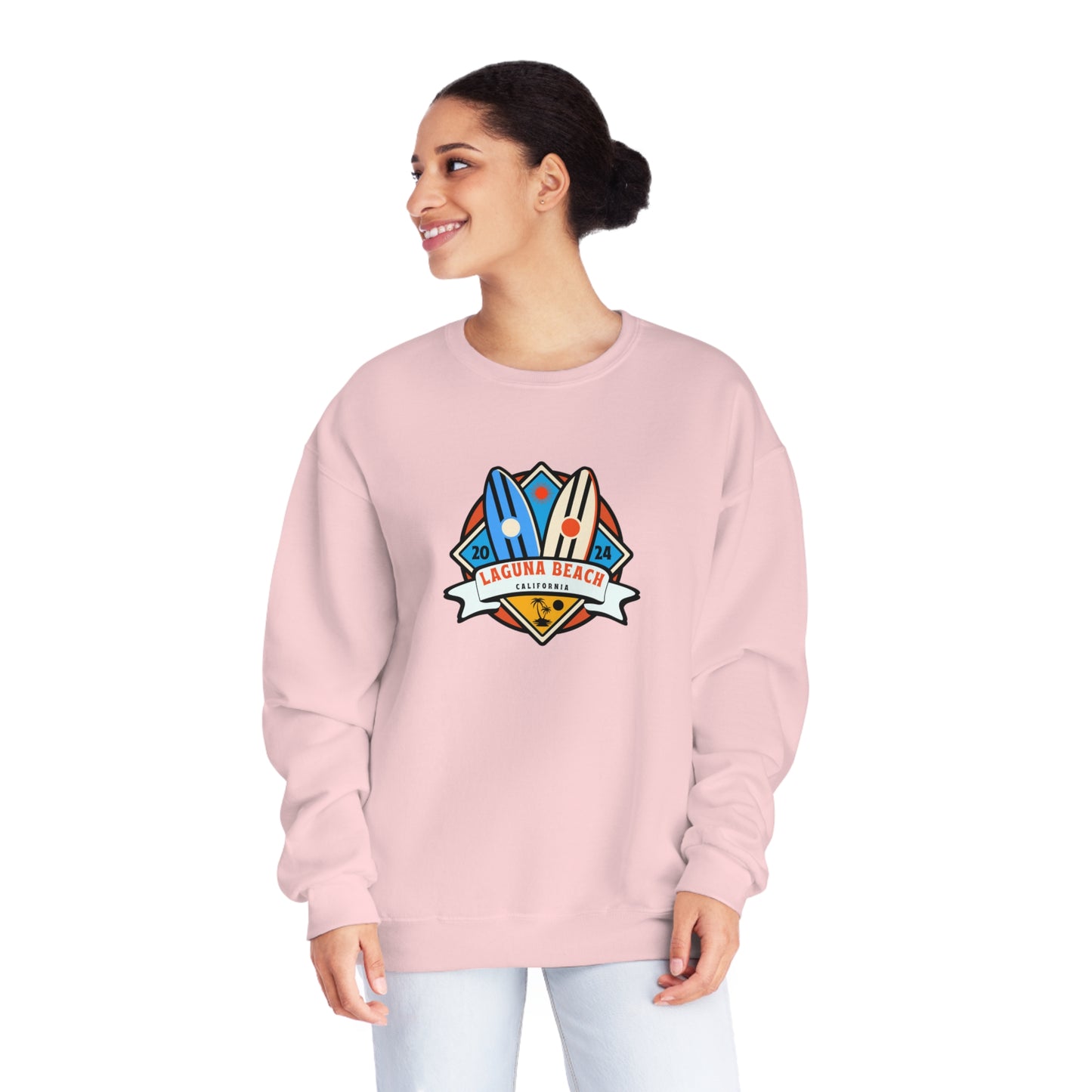 Laguna Beach 2024. Unisex NuBlend® Crewneck Sweatshirt