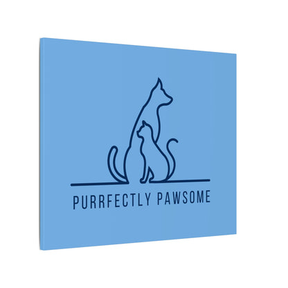 Purrfectly Pawsome. Canvas Gallery Wraps