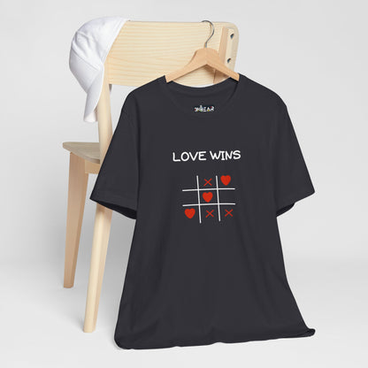 Love Wins!  Unisex Jersey Short Sleeve Tee