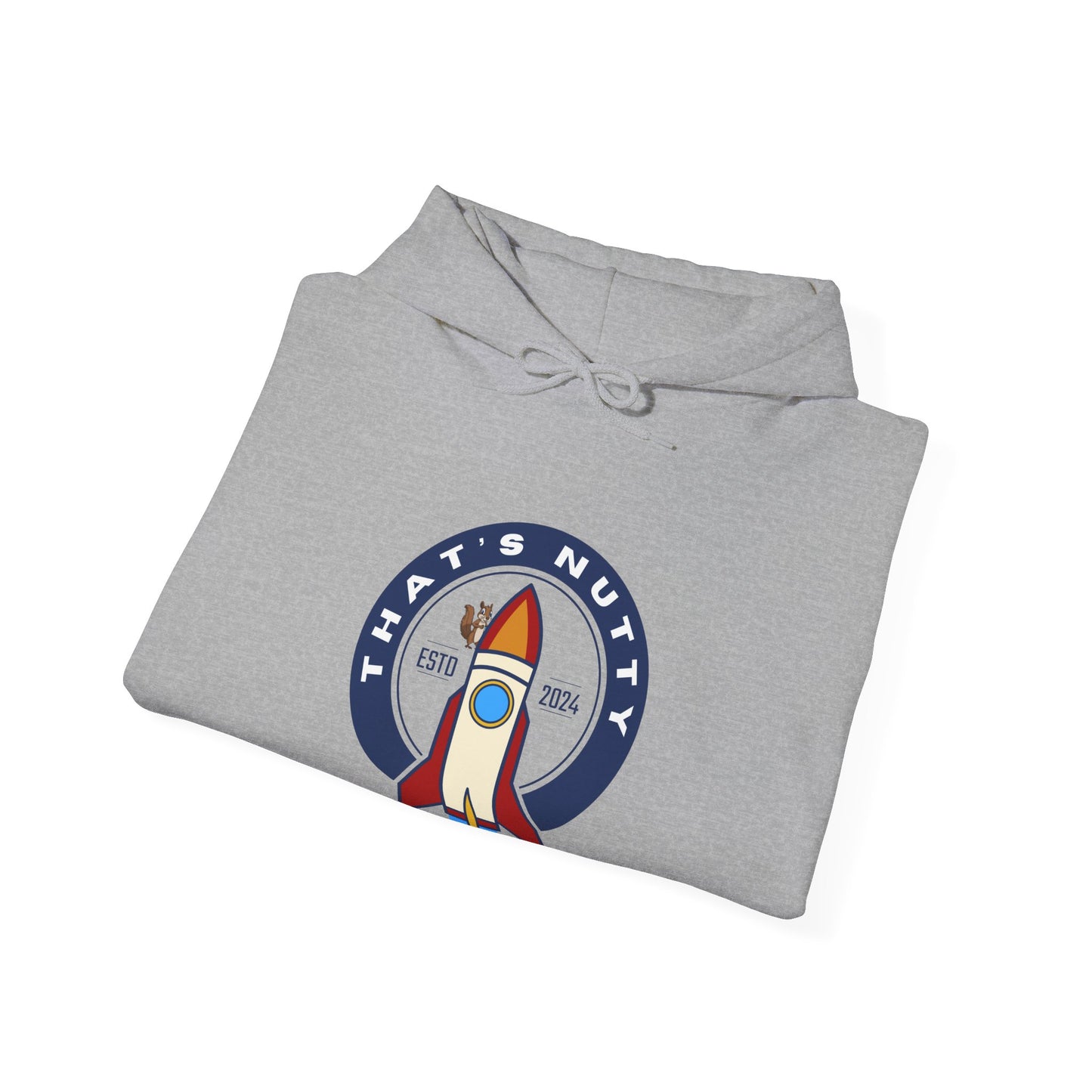 That's Nutty On A Rocket Ship Hooded Sweatshirt