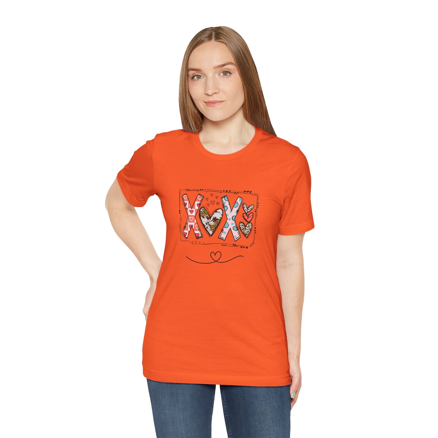 Sign of Love. XOXO.  Women's Unisex Jersey Short Sleeve Tee