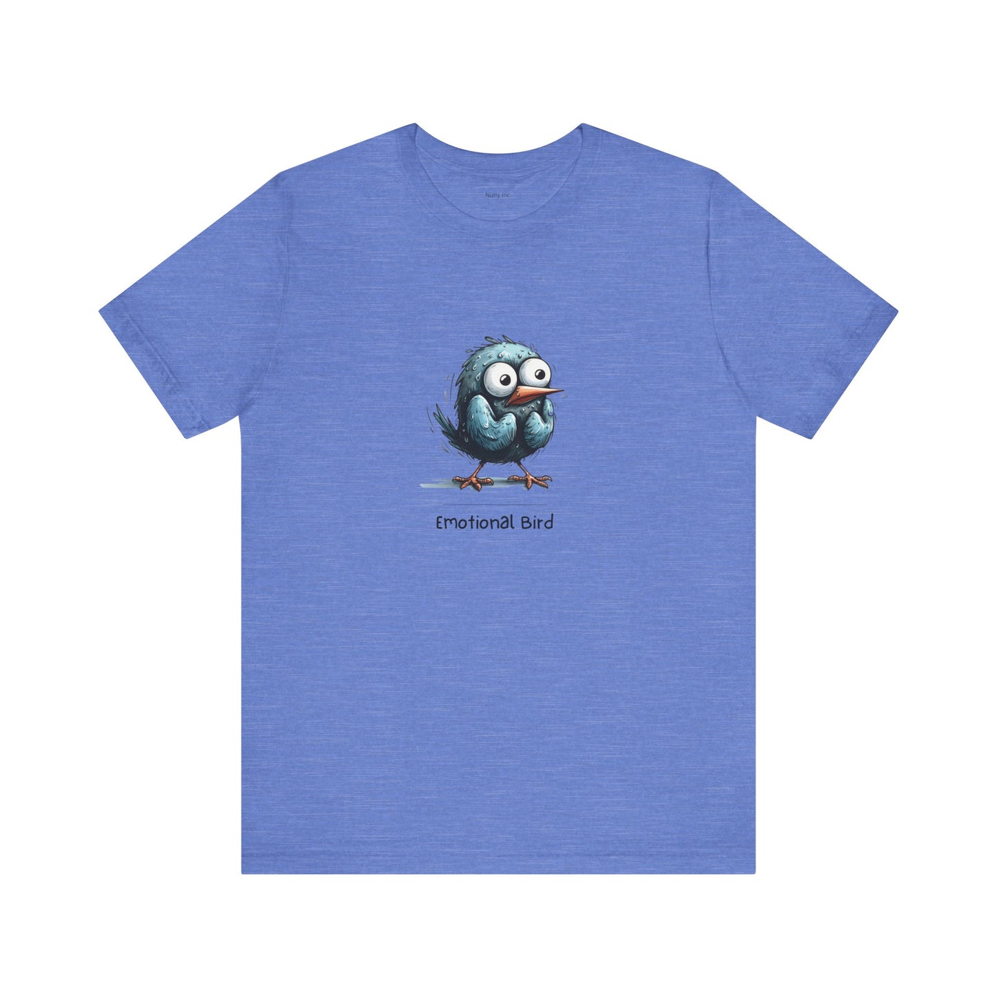 Emotional Bird. Unisex Jersey Short Sleeve Tee