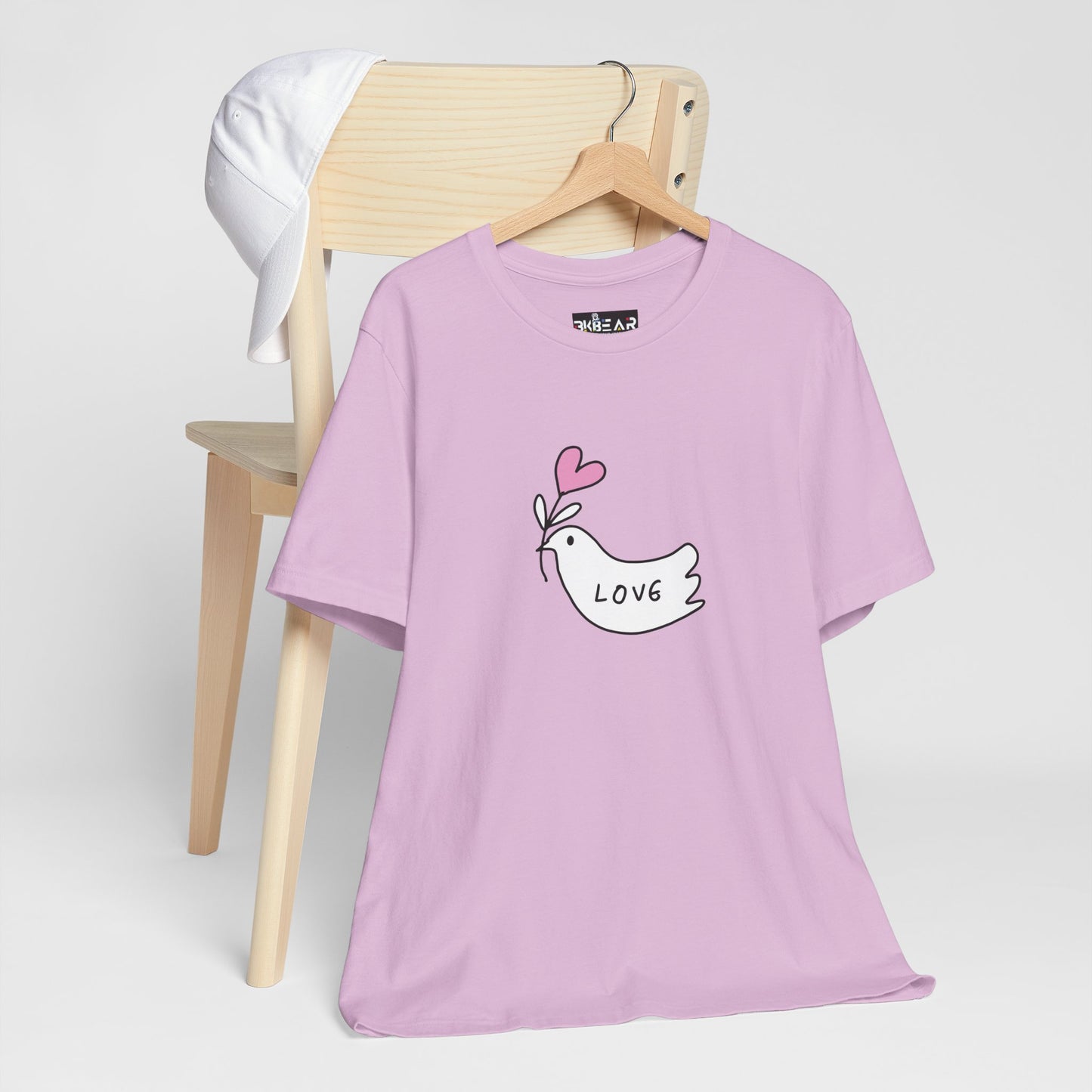 Love. Dove. Unisex Jersey Short Sleeve Tee