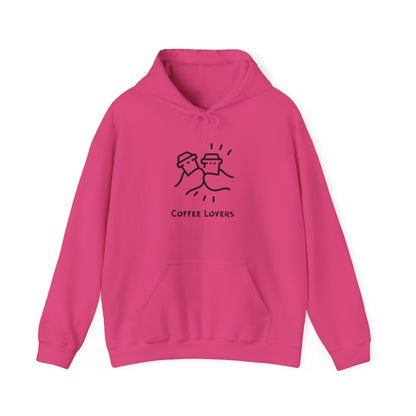 Coffee Lovers. Unisex Heavy Blend™ Hooded Sweatshirt