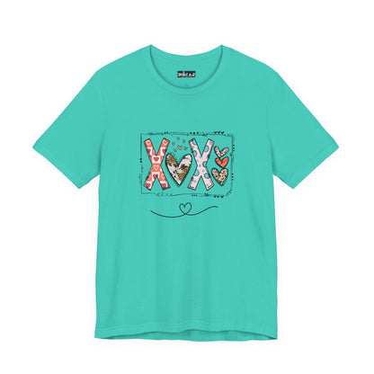 Sign of Love. XOXO.  Women's Unisex Jersey Short Sleeve Tee