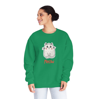 Loki The Cat. Meow. Unisex NuBlend® Crewneck Sweatshirt