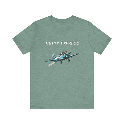 Nutty's Express Delivery. Always On-Time. Unisex Jersey Short Sleeve Tee