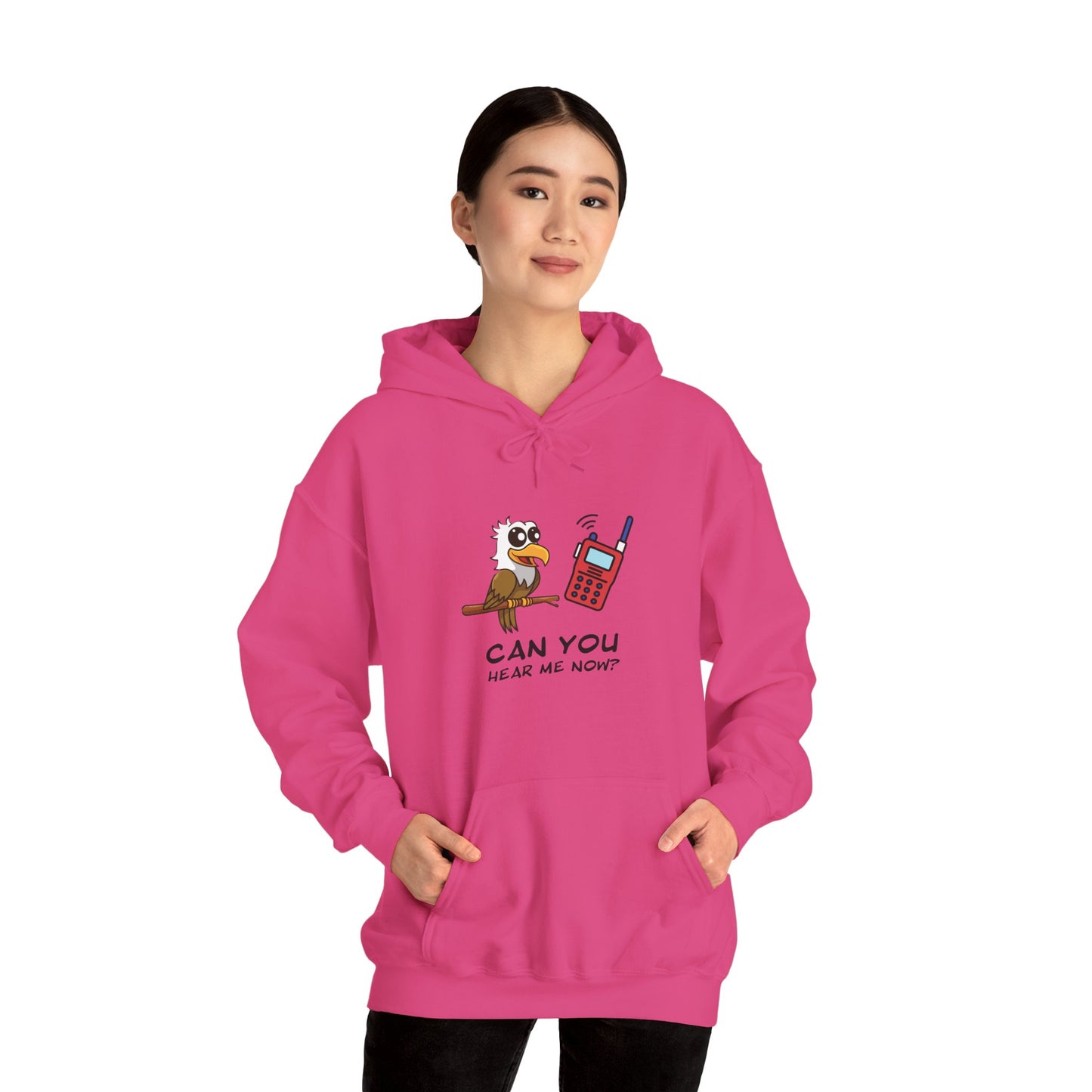 Owl Graphic Sweatshirt – Can You Hear Me Now? Bird on a Mission
