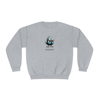 Emotional Bird. Unisex NuBlend® Crewneck Sweatshirt