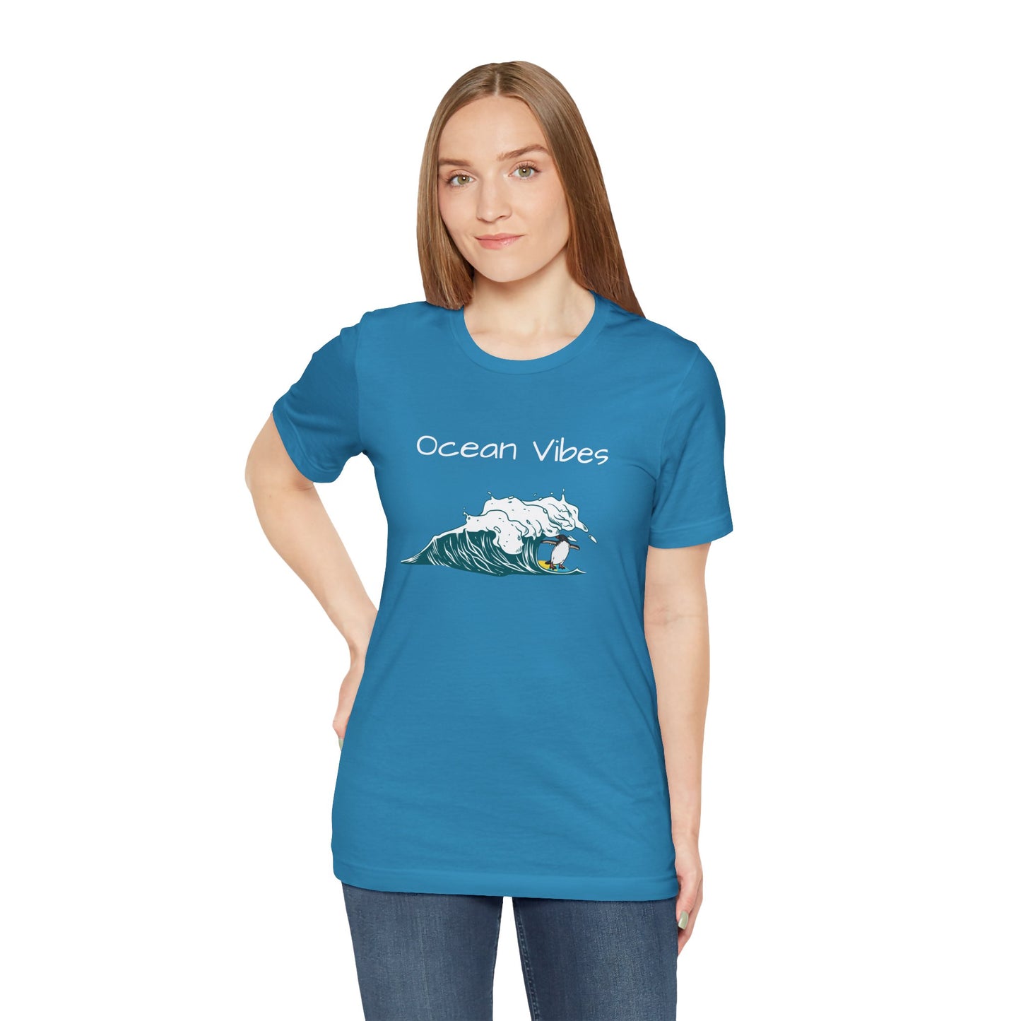 Ocean Vibes. Unisex Jersey Short Sleeve Tee