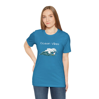 Ocean Vibes. Unisex Jersey Short Sleeve Tee