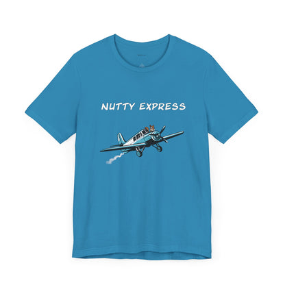 Nutty's Express Delivery. Always On-Time. Unisex Jersey Short Sleeve Tee