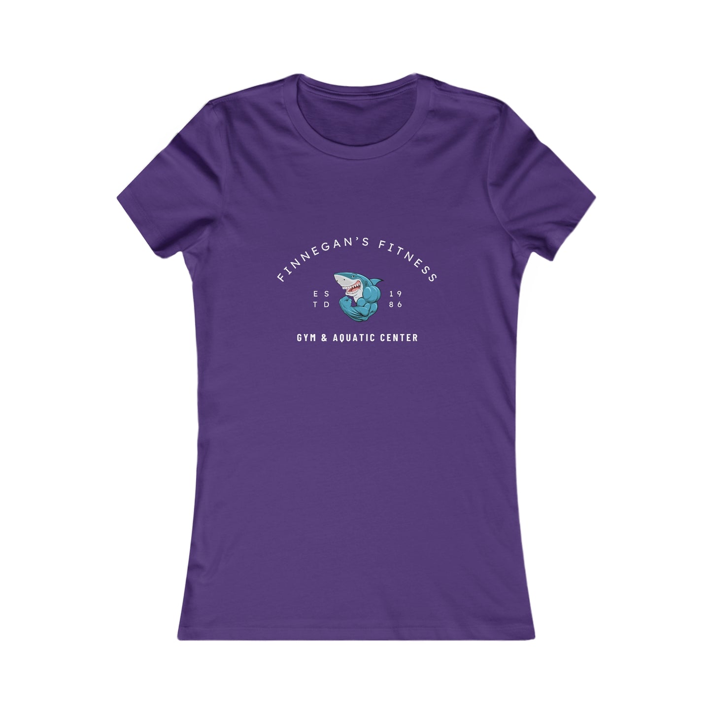 Finnegan's Fitness. Gym and Aquatic Center. Women's Favorite Tee