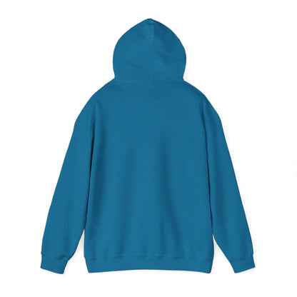 Luna The Cat. Life Begins After Coffee. Unisex Heavy Blend™ Hooded Sweatshirt