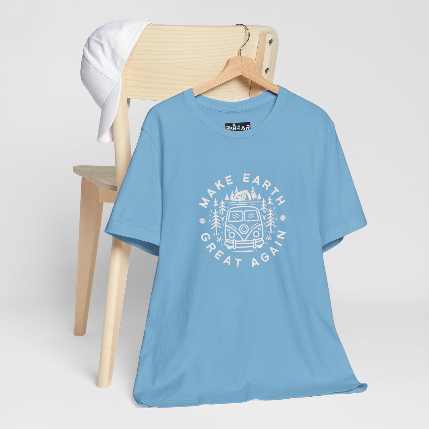 Make Earth Great Again. Relaxed mind. Unisex Jersey Short Sleeve Tee