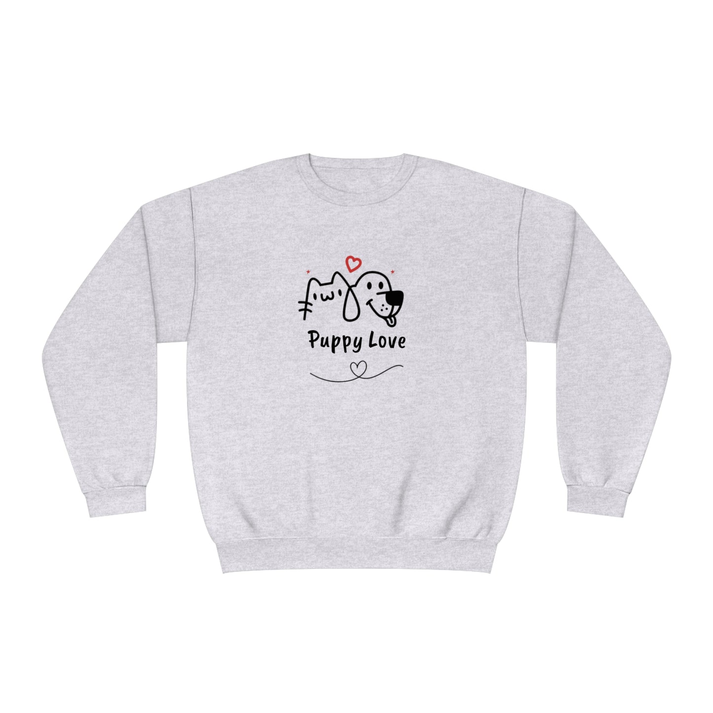 Puppy Love. Unisex NuBlend® Crewneck Sweatshirt