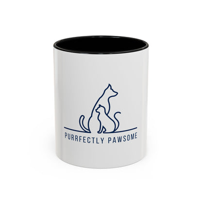 Purrfectly Pawsome. Time Coffee Mug, 11oz