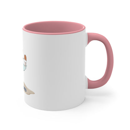 Regal Seagull Summer Vibes. Accent Coffee Mug, 11oz