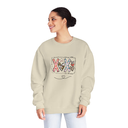 Sign of Love. XOXO. Unisex NuBlend® Crewneck Sweatshirt