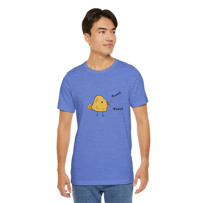 Tweet. Tweet.  Unisex Short Sleeve Tee
