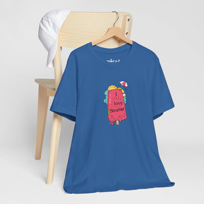 I Love Summer. Unisex Jersey Short Sleeve Tee