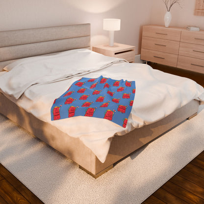 I Love Summer. Plush Blanket