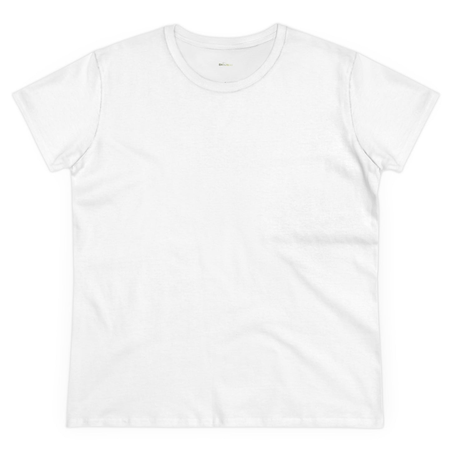 Solid Azalea. Women's Midweight Cotton Tee