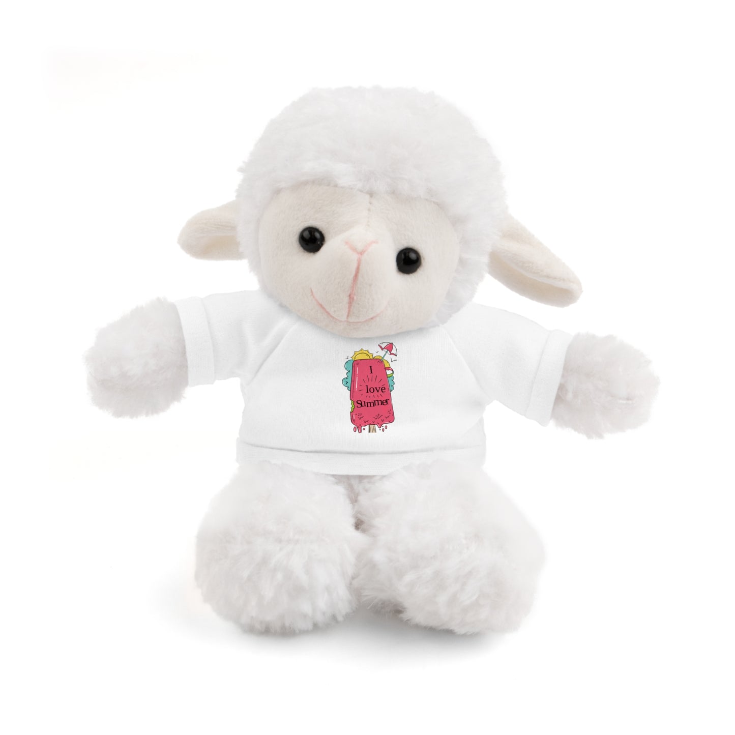 I Love Summer Panda. Stuffed Animals with Tee