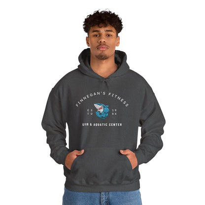 Shark Gym Hoodie – Finnegan’s Fitness & Aquatic Center Sweatshirt