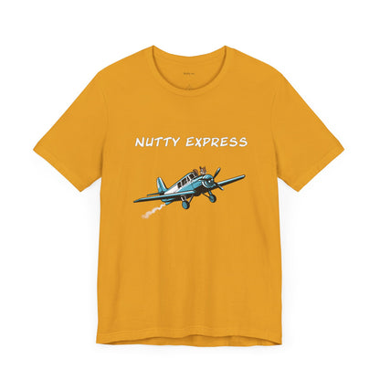 Nutty's Express Delivery. Always On-Time. Unisex Jersey Short Sleeve Tee