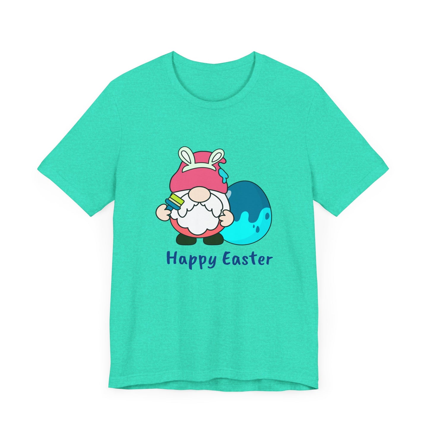 Happy Ester. Gnome.  Unisex Jersey Short Sleeve Tee