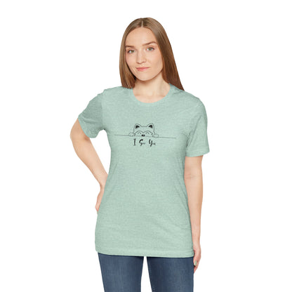 I See You. Unisex Jersey Short Sleeve Tee