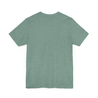 Solid Navy. Unisex Jersey Short Sleeve Tee