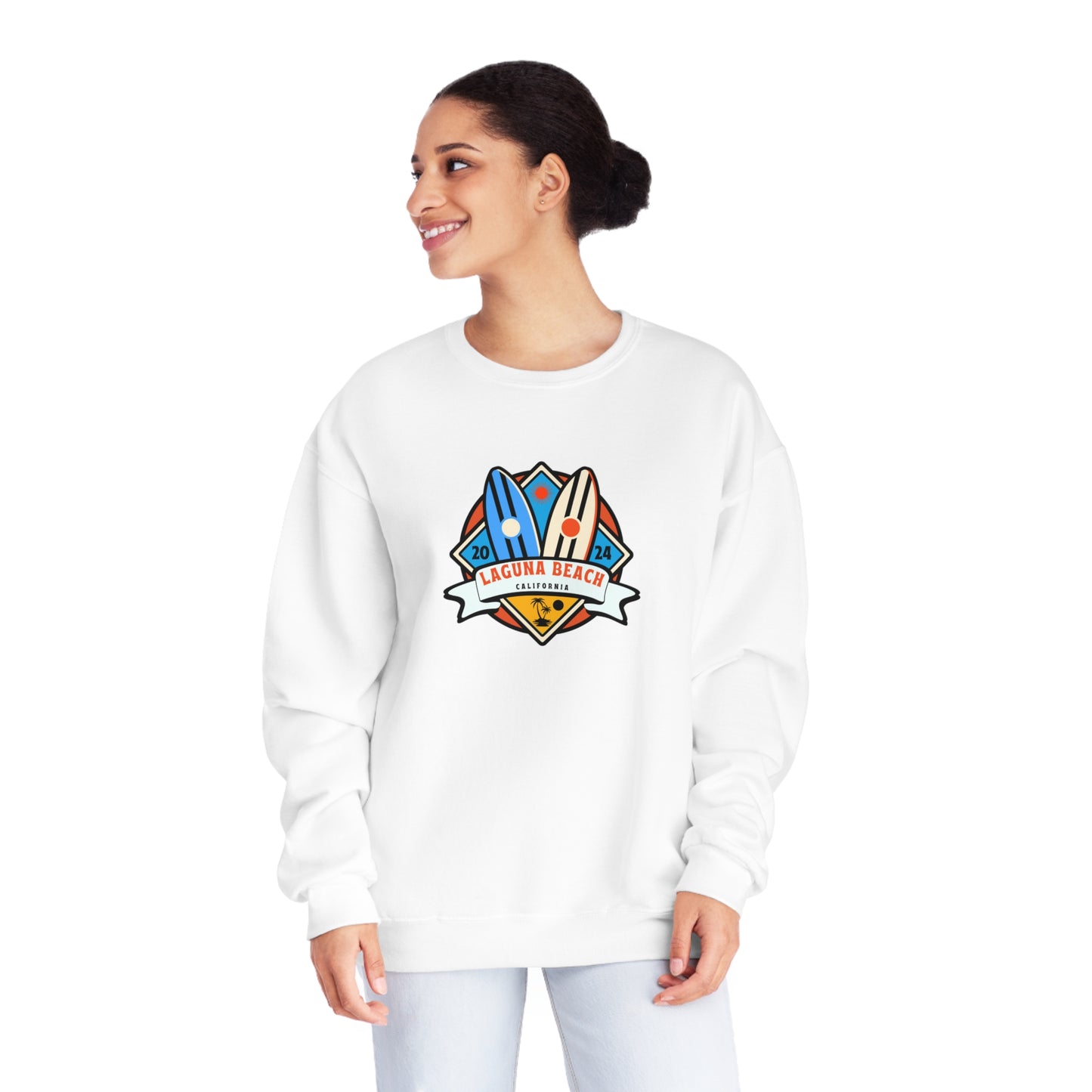 Laguna Beach 2024. Unisex NuBlend® Crewneck Sweatshirt