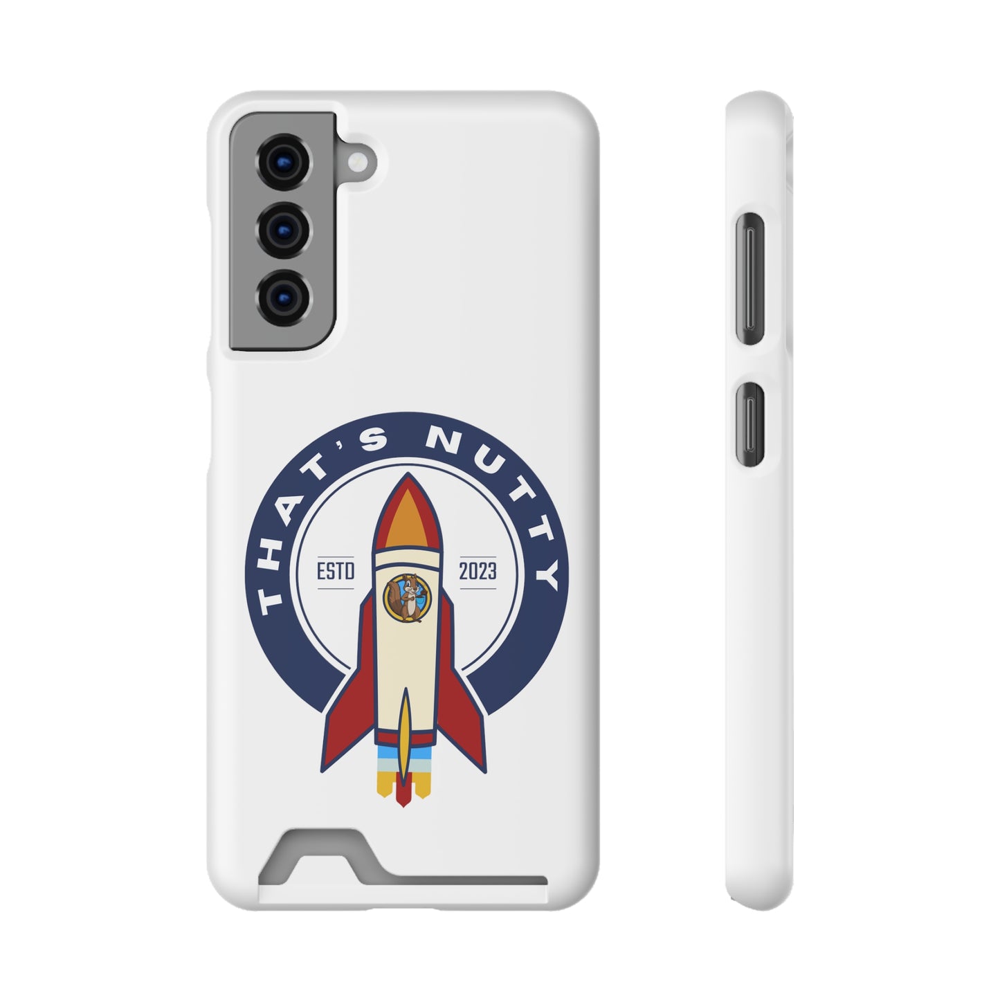 That's Nutty. Phone Case With Card Holder