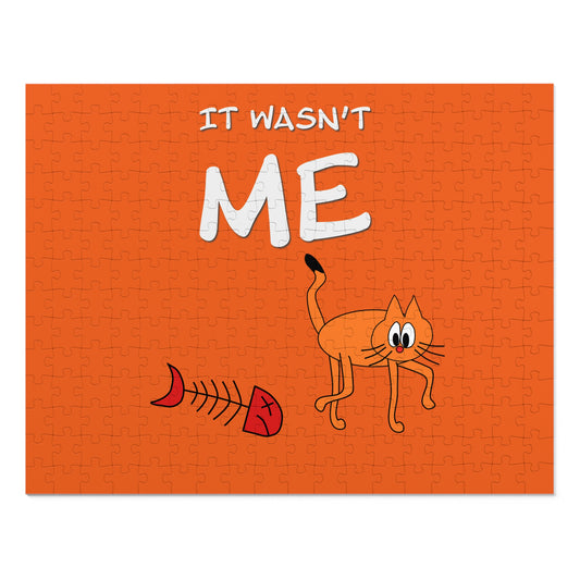 Leo The Cat Didn't Do It. Jigsaw Puzzle (30, 110, 252, 500,1000-Piece)