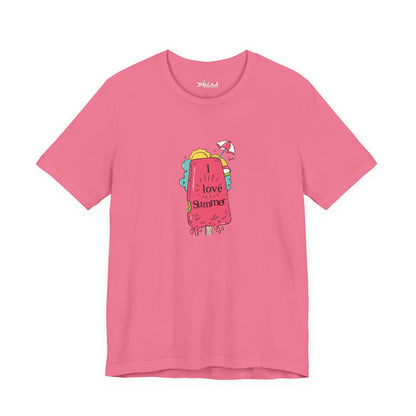 I Love Summer. Unisex Jersey Short Sleeve Tee